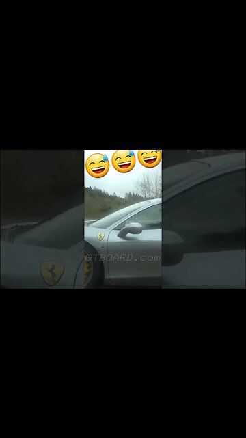 😅Douchebag in Porsche 911 Turbo PDK 997 gets vicously brutalized by Ferrari 448 Speciale in rollrace