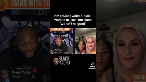 BM Tells WW To Stop Dating BM & That Only BW Can Defeat Black Demons