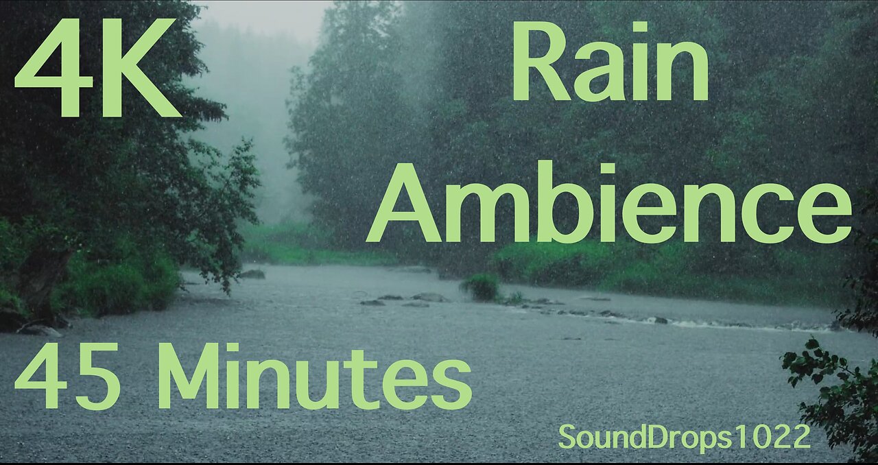 45-Minute Rainfall for Inner Peace