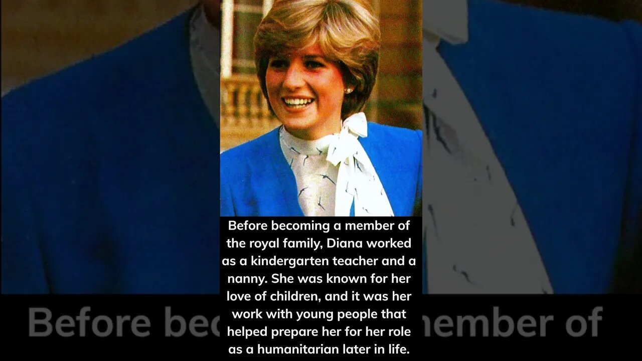 Discover the Unexpected: 5 Little-Known Facts About Princess Diana #shorts