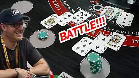 CEO VS. PRESIDENT BLACKJACK - Alex & David Live Blackjack
