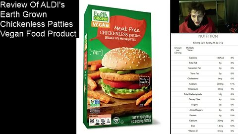 Review Of ALDI's Earth Grown Chickenless Patties Vegan Food Product