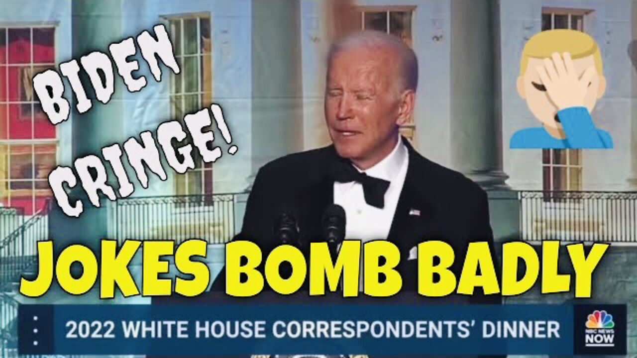 BIDEN Jokes BOMB BADLY at White House Correspondents Dinner