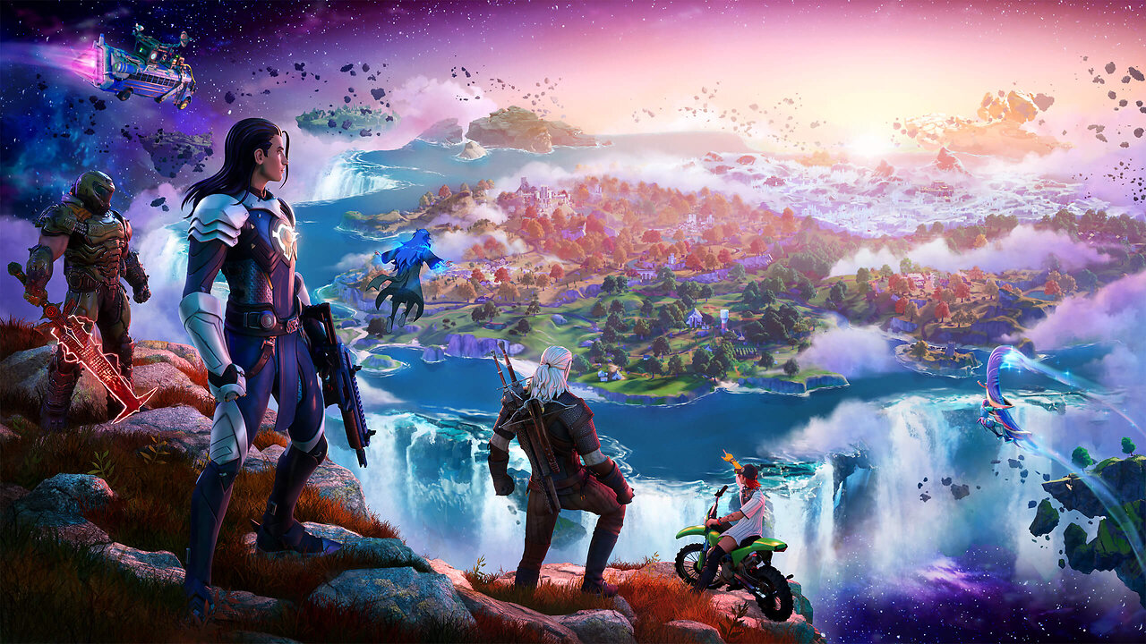 Playing fortnite Let's get to level 46