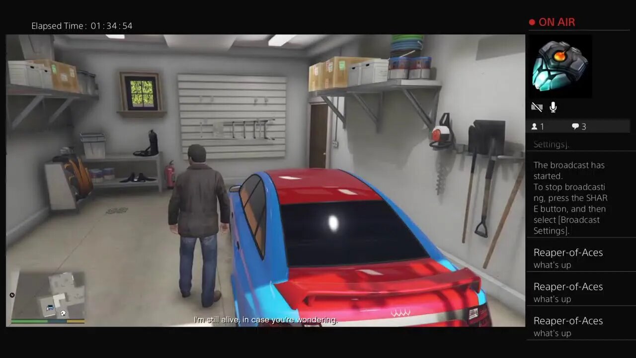 Welcome to Gta-5 Goofing around with Trek2m the Crazy Old Man Day 858