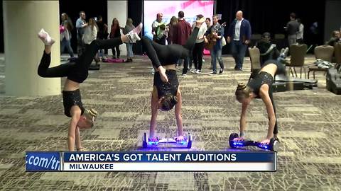 Thousands of hopefuls pack Potawatomi Casino for open auditions for America's Got Talent