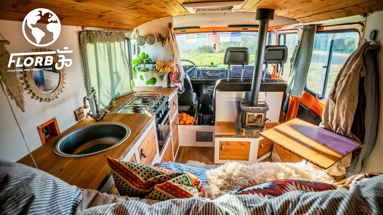 Cozy Retired Fire Truck Conversion | Vanlife Europe