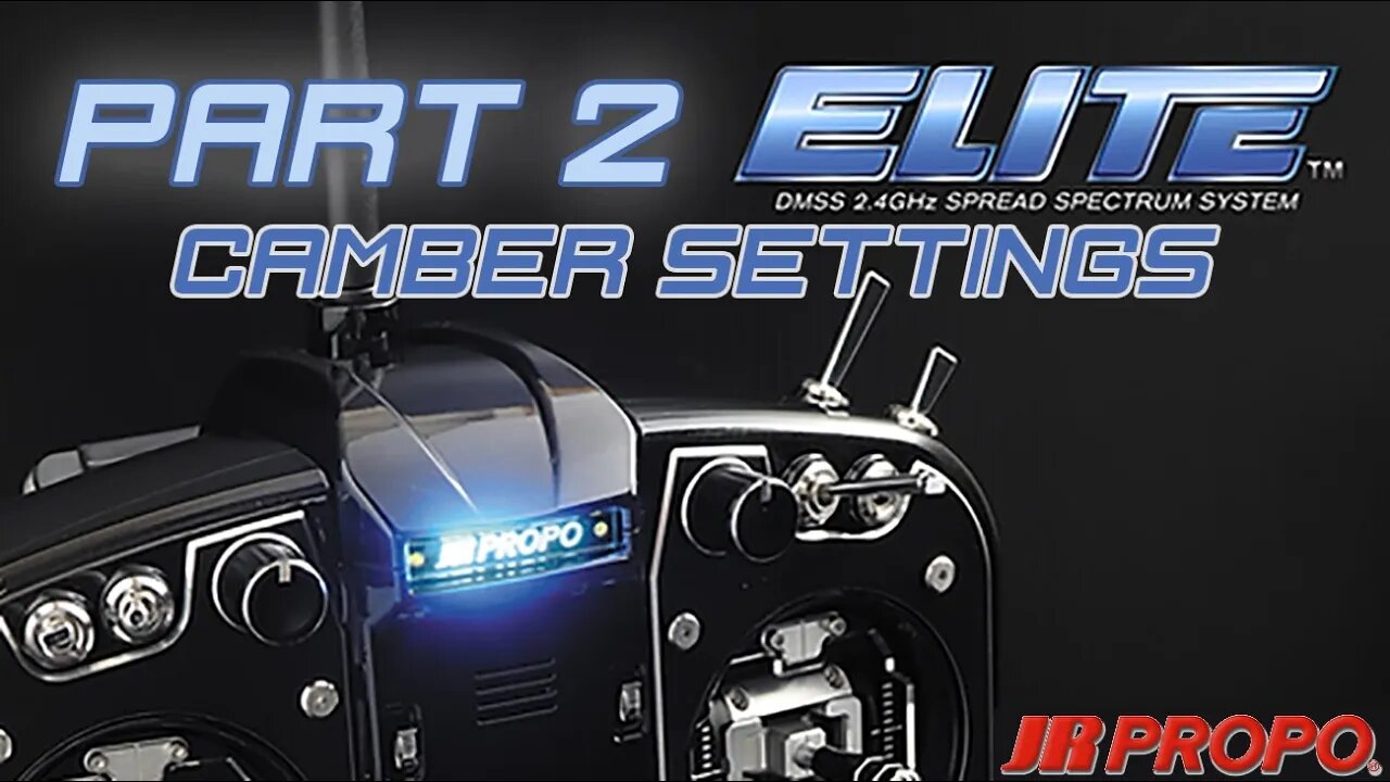 JR Propo Elite Sailplane Programming. Part 2 - Wing camber settings and balancing wing surfaces.