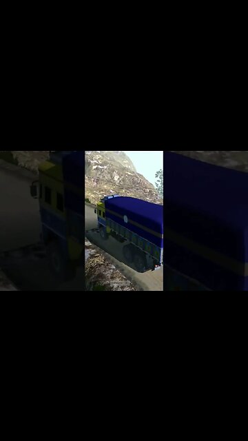 Truck driving On mountain small roads..🔥 #ytshorts #trending #viralvideo #shorts