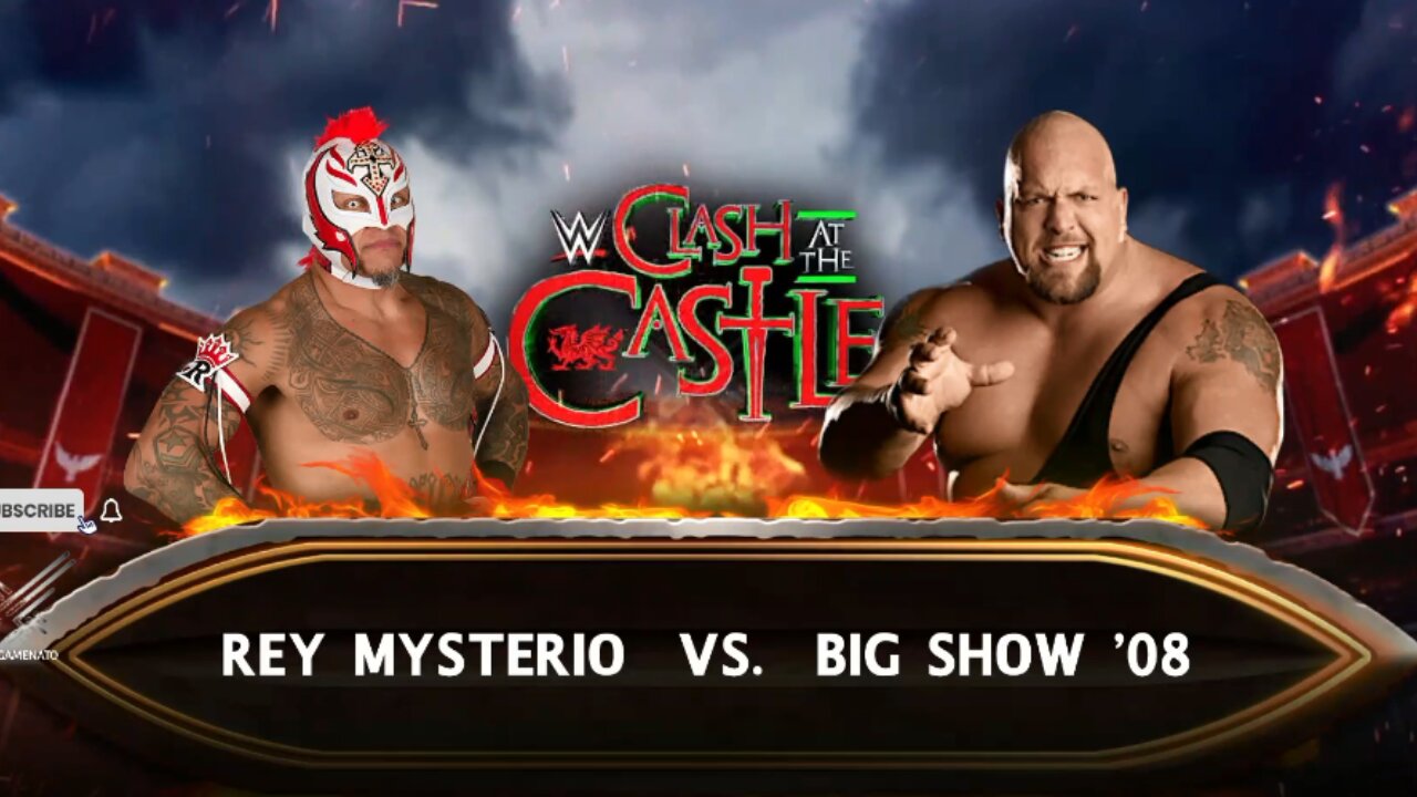 Rey Mysterio Takes on Big Show at WWE 2K23 Clash at the Castle