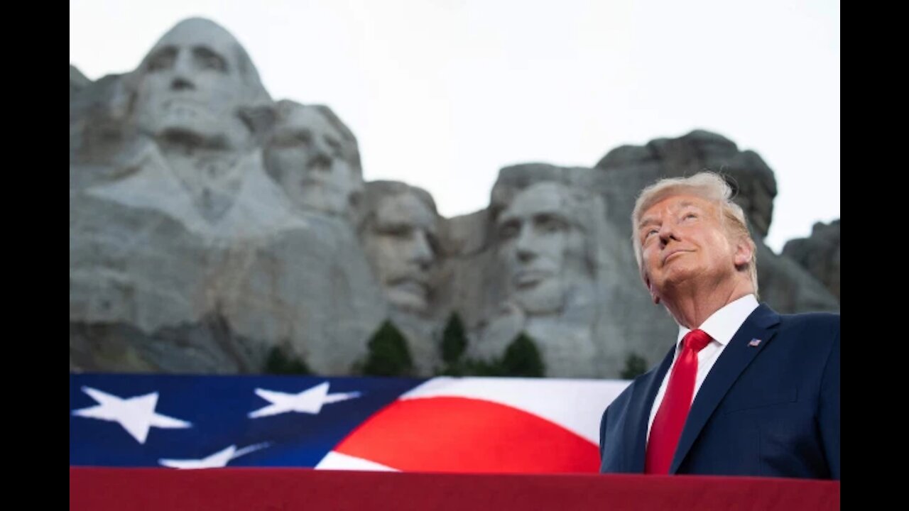 President Trump participates in 2020 Mount Rushmore Fireworks Celebration