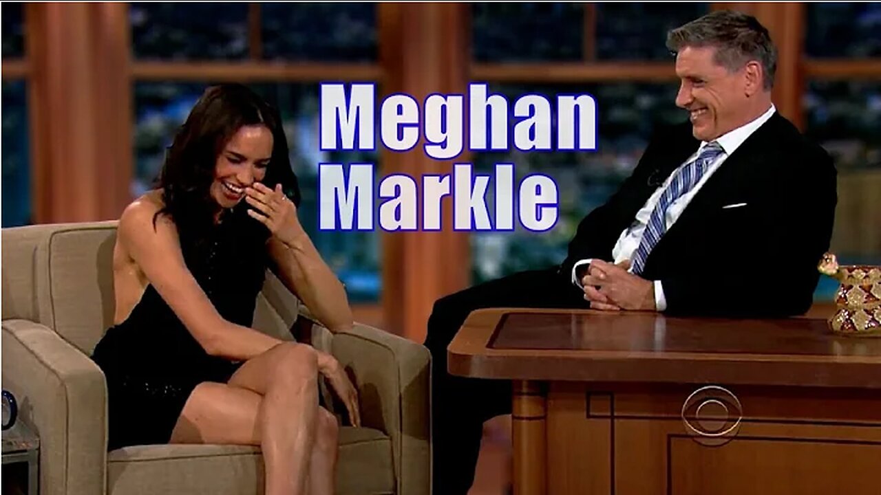 Meghan Markle - Is Charming & Fun With Craig Ferguson