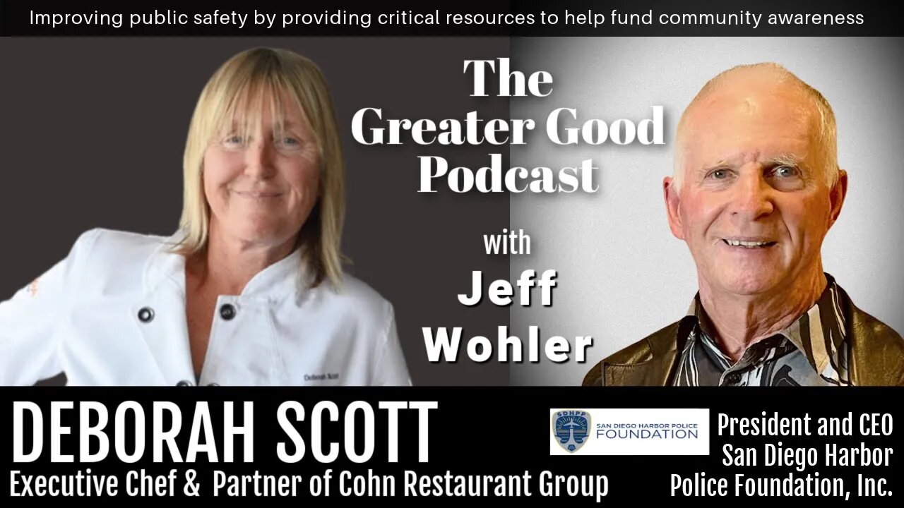 Deborah Scott LIVE on The Greater Good with Jeff Wohler