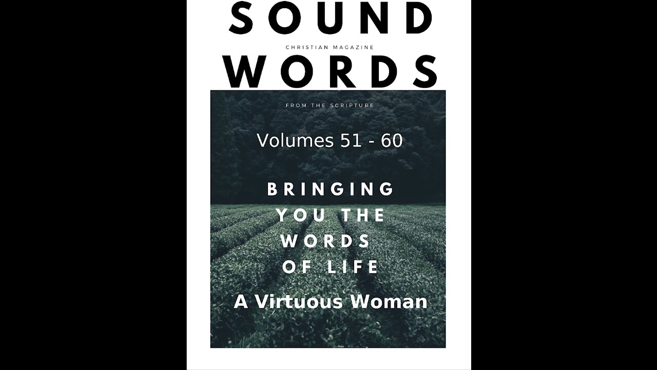 Sound Words, A Virtuous Woman