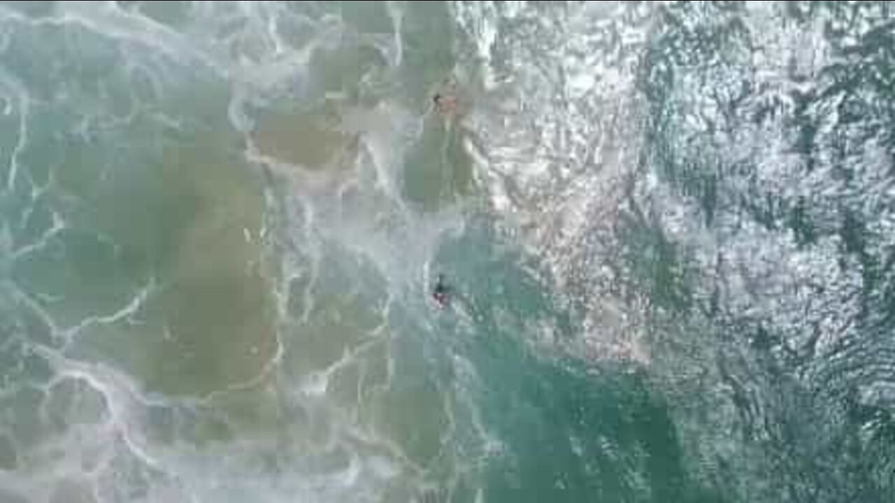 Drone saves Australian teens from drowning