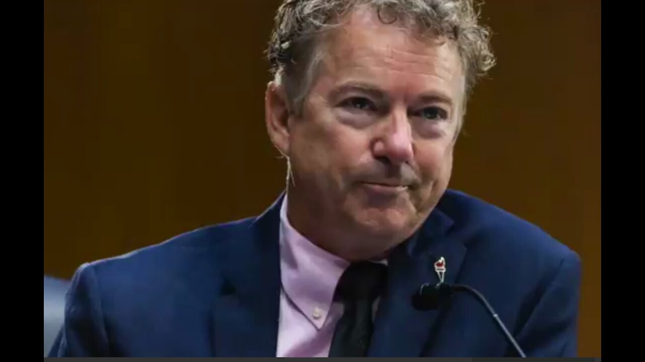 Sen. Rand Paul REFUSES Covid jab – “I don’t think BIG BROTHER ought to tell me to do it”