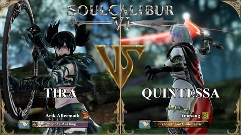 Tira (Arik Aftermath) VS Quintessa (Amesang) (SoulCalibur VI — Xbox Series X Ranked)