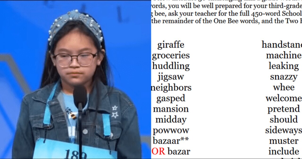 National Spelling Bee Sparks Outrage After ‘Womyn’ is Added to Study List