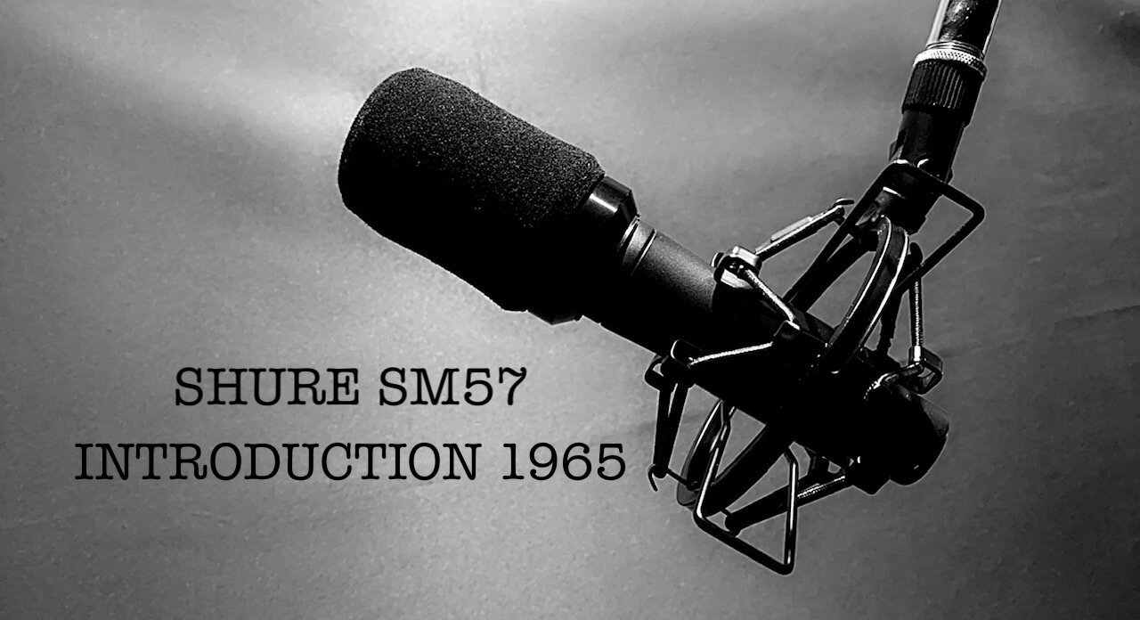 THE SHURE SM 57/ BUILT LIKE A BRICK/ SOUNDS LIKE GOLD!