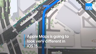 Apple Maps in iOS 15