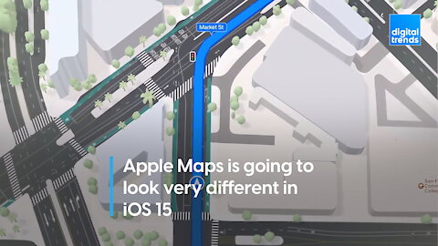 Apple Maps in iOS 15