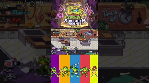 TARTARUGAS NINJAS SHORTS #4 - FASE 1