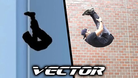 Vector ALL TRICKS In Real Life (Parkour game).