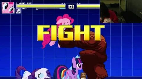 My Little Pony Characters (Twilight Sparkle, Rainbow Dash, And Rarity) VS Clayface In An Epic Battle