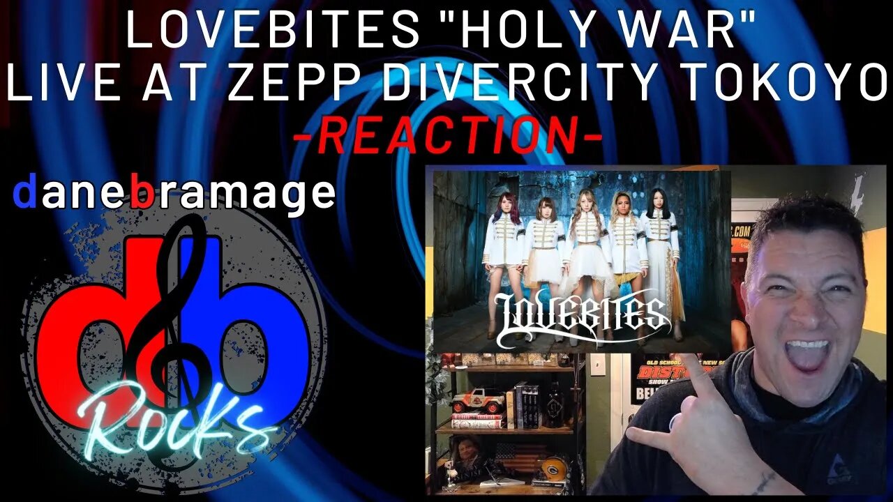 LOVEBITES "Holy War" 🇯🇵 Live at Zepp DiverCity Tokyo 2020 | A DaneBramage Rocks Reaction 1st!