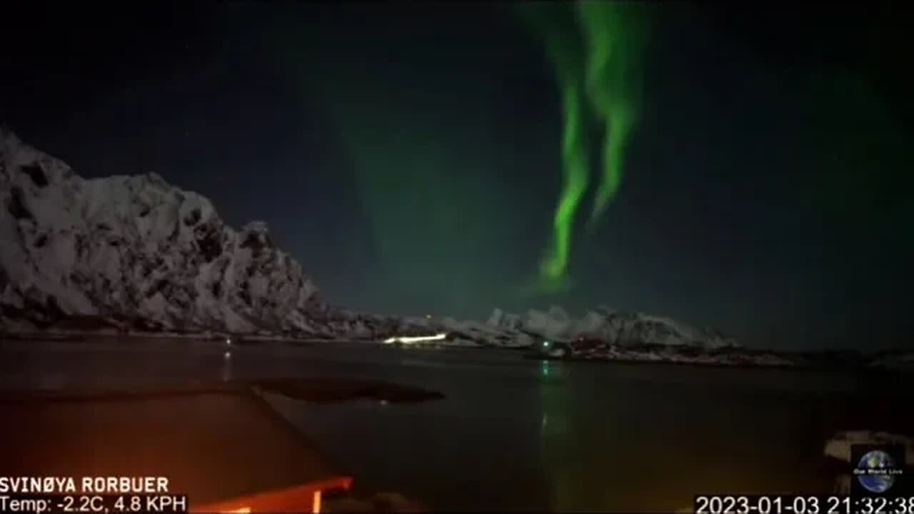 Northern Lights-Lofoten, Norway 🌟 01/03/23 21:29