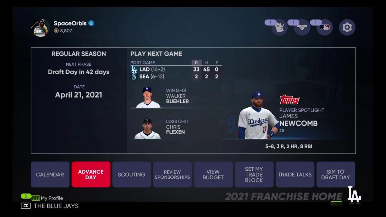 MLB The Show 21 Game 18