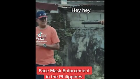 Philippine mask police