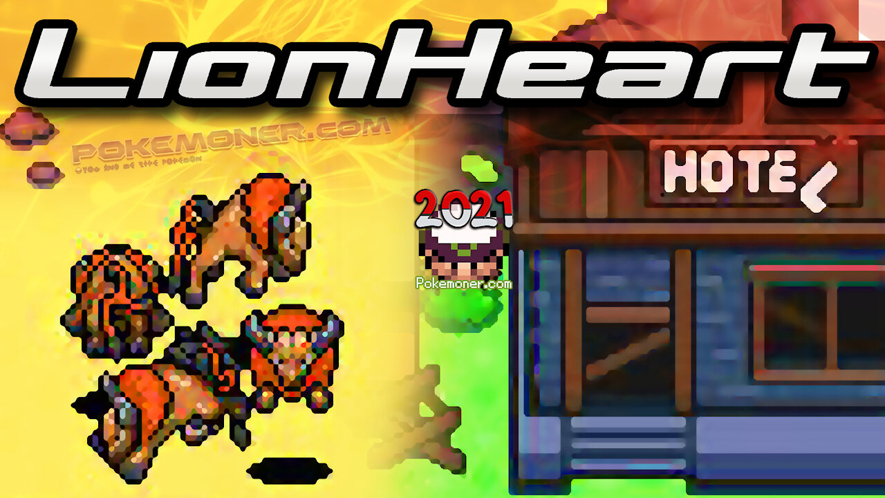 Pokemon LionHeart - GBA Hack ROM has no medals, no gyms, new story, new region and Growlithe!