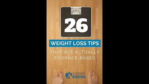 26 weight loss tips