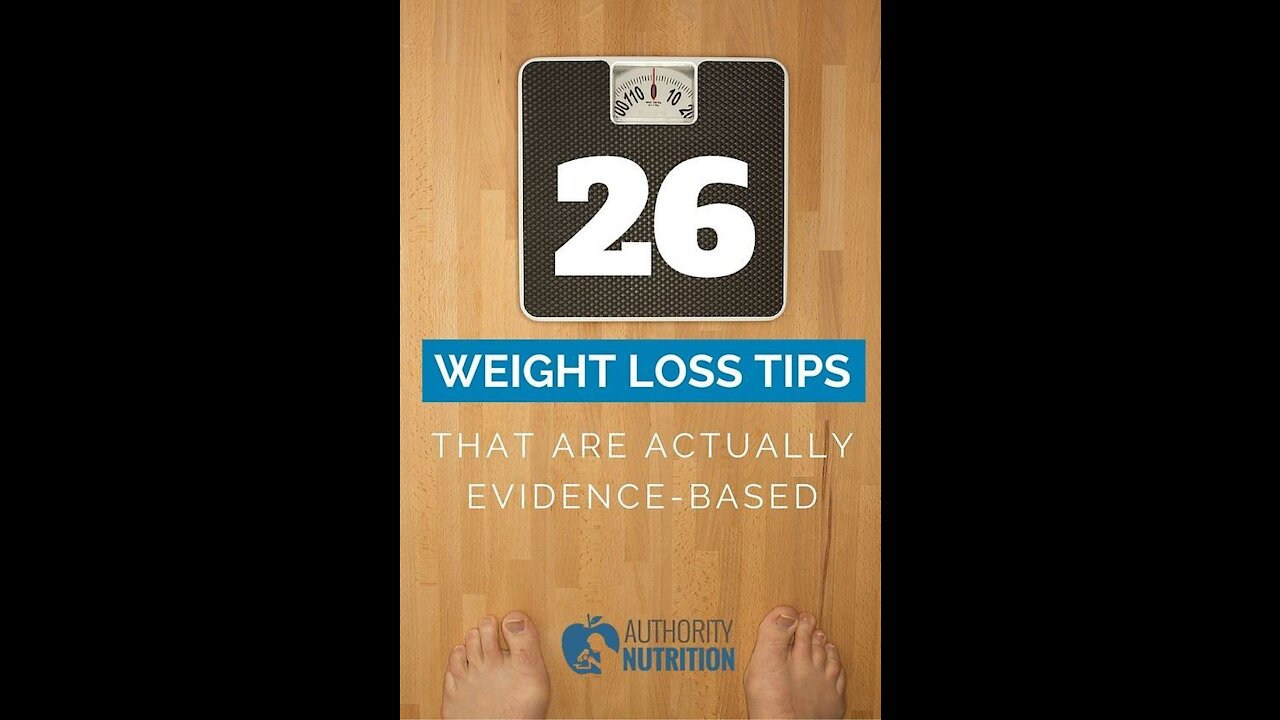 26 weight loss tips