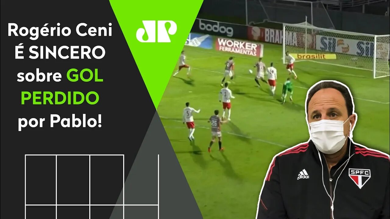 "No lance do Pablo, FALTOU um pouco de..." Rogério Ceni É SINCERO sobre GOL PERDIDO pelo São Paulo!