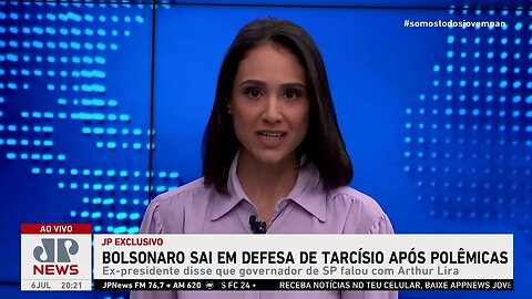 Bolsonaro defende Tarcísio após polêmica; Kramer e Kobayashi comentam