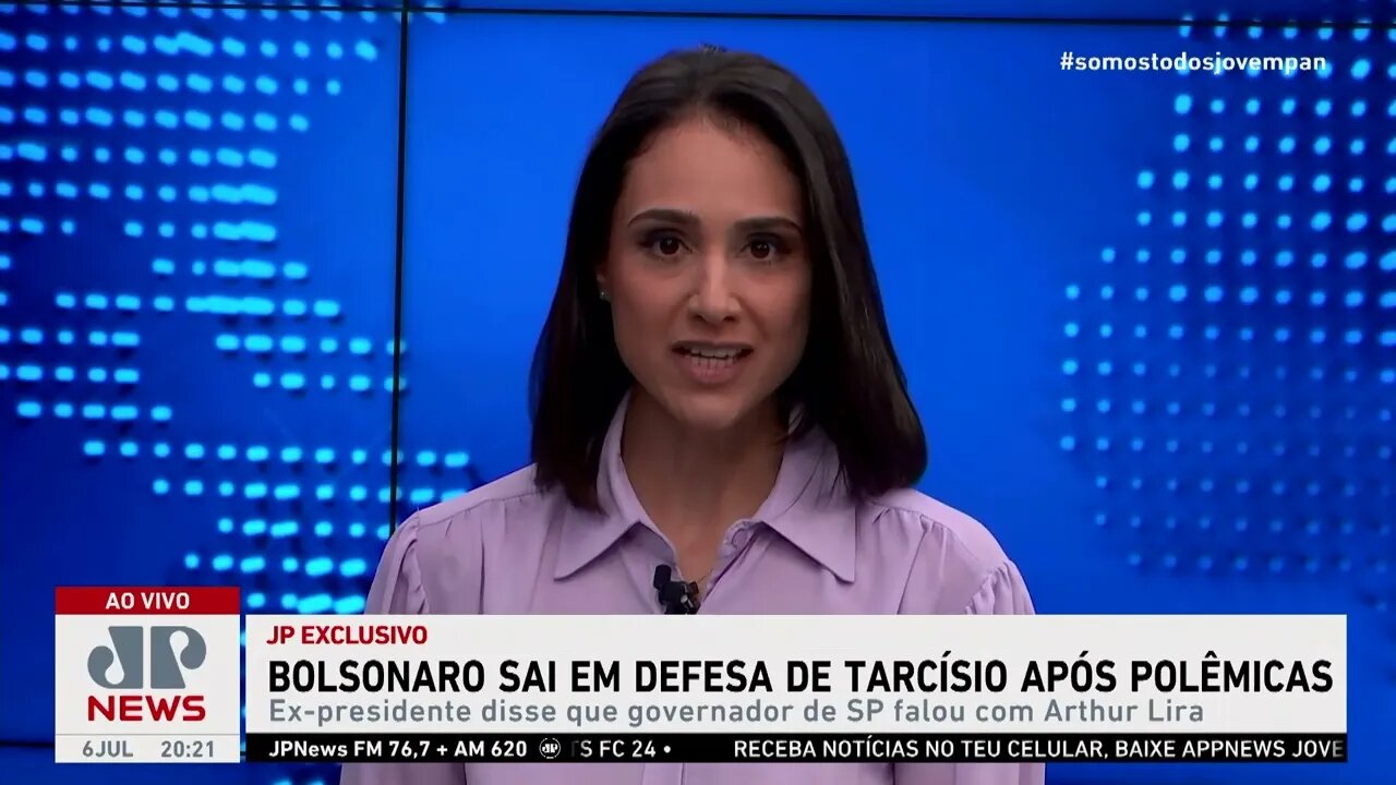 Bolsonaro defende Tarcísio após polêmica; Kramer e Kobayashi comentam