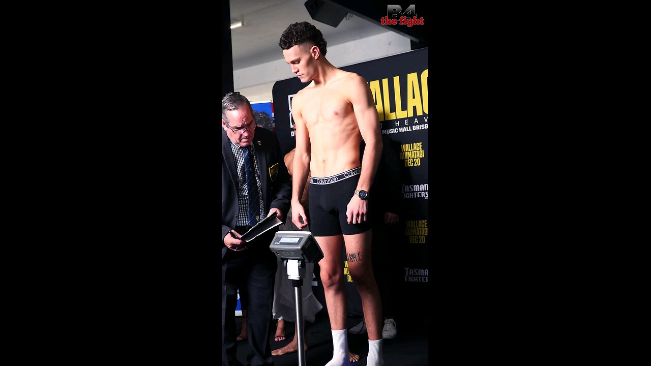 Money Max McIntyre weigh-in interview #boxing