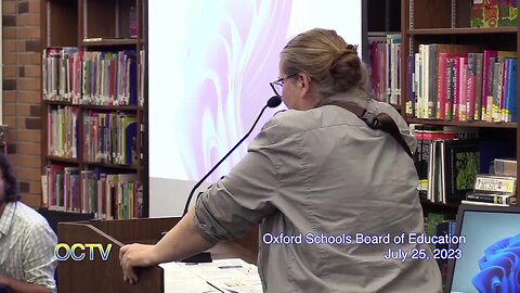 Oxford Schools Board of Education: July 25, 2023