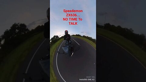 Kawasaki Ninja ZX6R SPEEDEMONZX636 "...NO TIME To TALK 💯"Ver 2 #shorts #time #motorcycle #bikelife