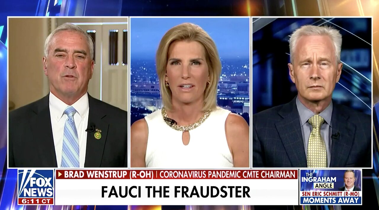 Dr. McCullough & Congressman Wenstrup Discuss Dr. Fauci Testimony With Laura Ingraham