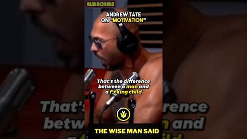 Andrew Tate Reveals the Truth About Motivation