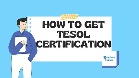 How to Get TESOL Certification