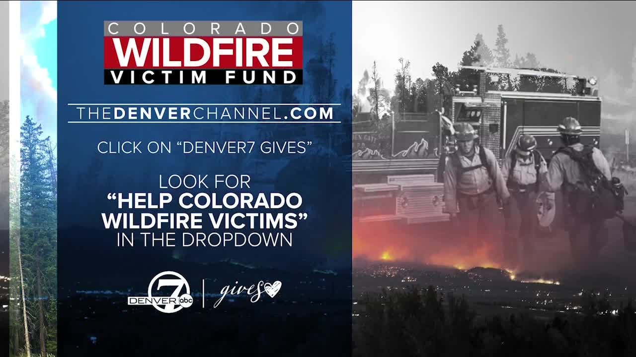 Help Colorado wildfire victims with all proceeds staying local through Denver7 Gives