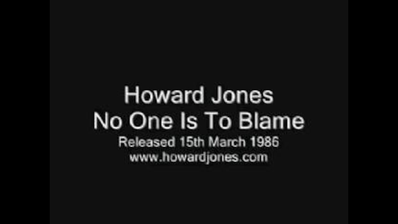 No One Is To Blame