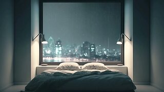 15 Minutes of Gentle Night Rain | Rain Sounds Reduce Anxiety, Sleep and Meditation