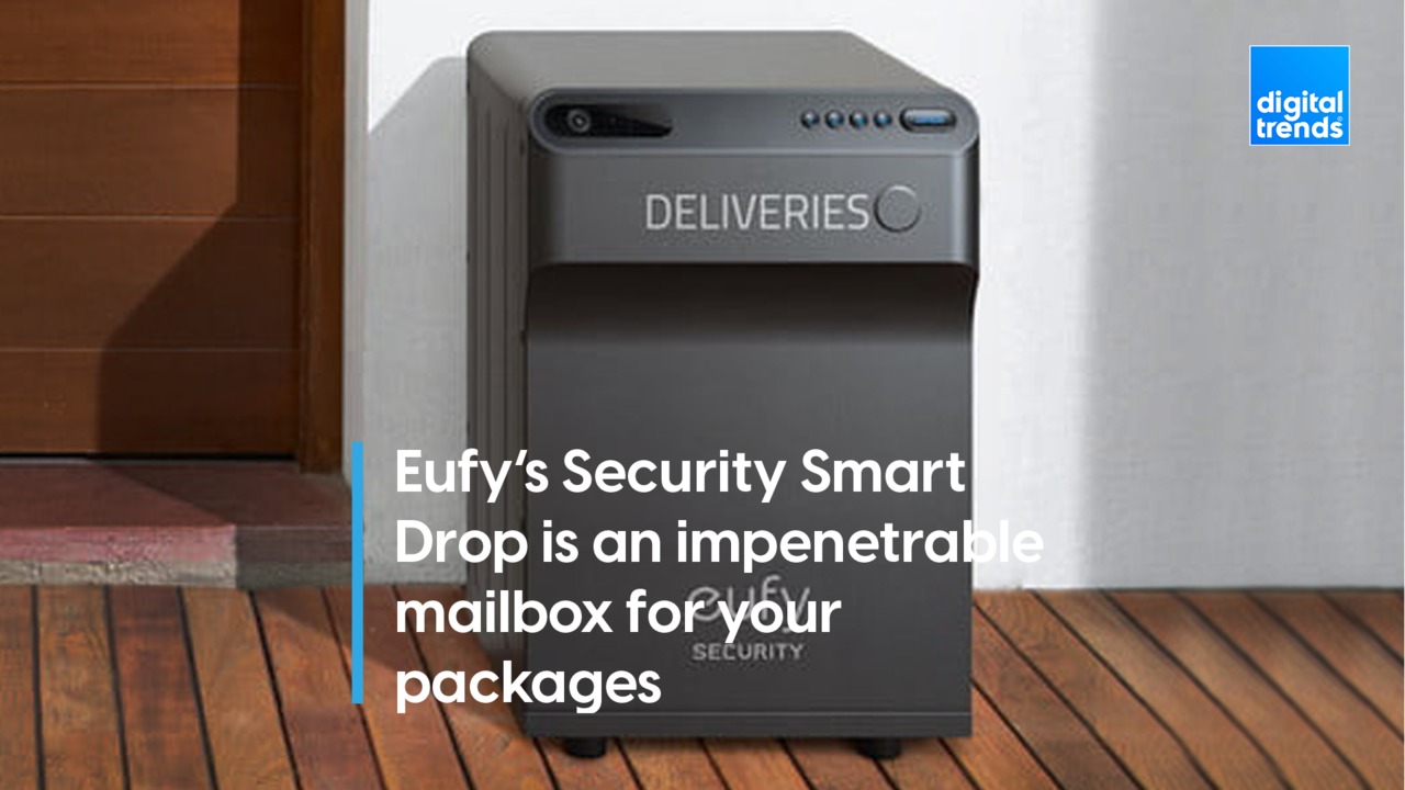 Eufy’s Security Smart Drop is an impenetrable mailbox for your packages
