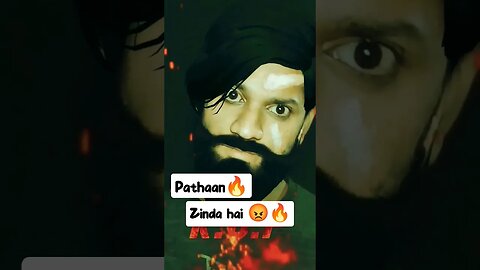 Pathan zinda hai 🔥💚 ShahRukh Khan | pathan movie dialogue | pathan shorts #shorts #pathaan #ytshorts