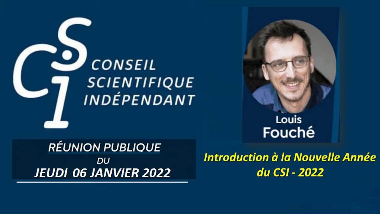 CSI N° 37 - Louis Fouché - Introduction Année 2022